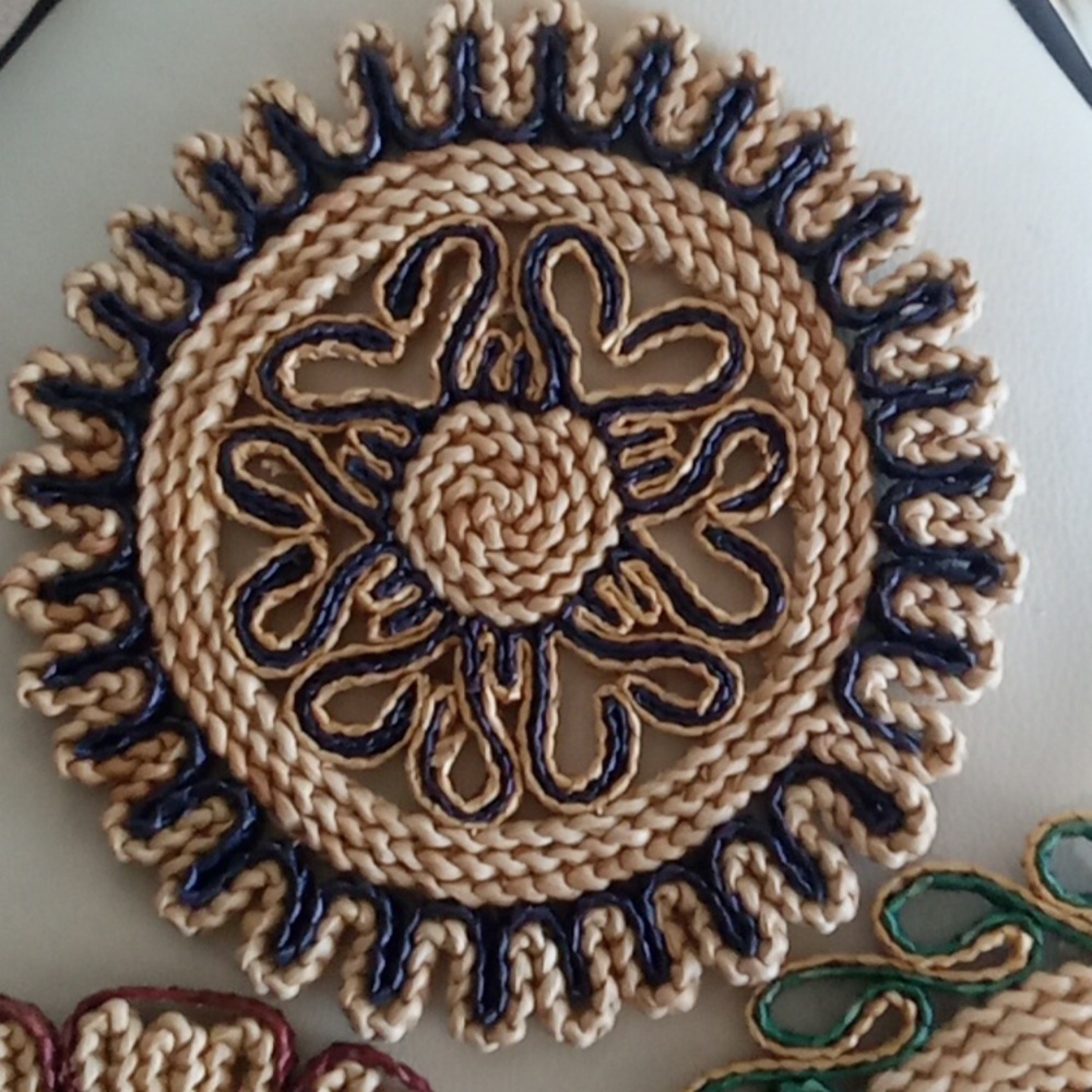 Artisan Crochet Pot Coaster Trio - Picture 6 of 6